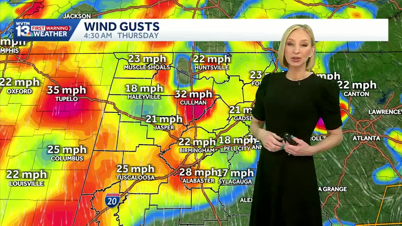 Alabama sees more storms over the weekend followed by a widespread freeze