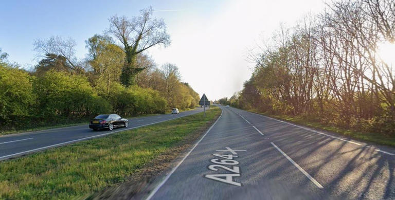 Road between Crawley and Horsham blocked after report of crash ...