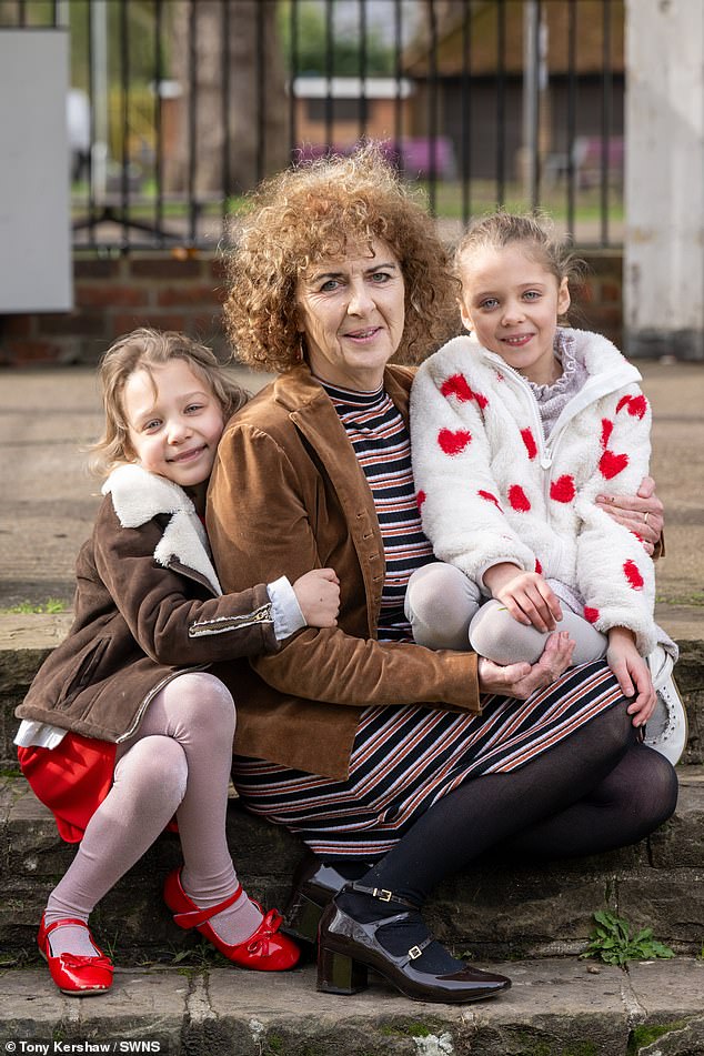 Single mother who had IVF twins at 57 insists she can run rings around ...