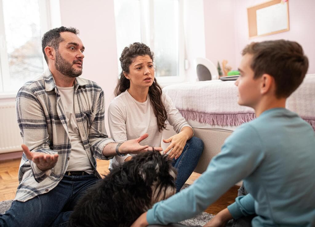 איך להיות הורים שלווים, ועוד עם טילים על הראש?