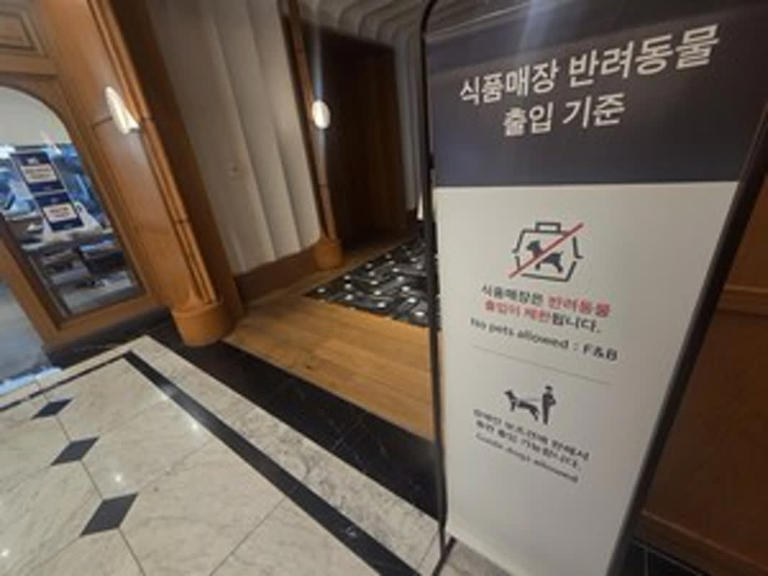 [발자국] 칸막이·QR·예방접종 확인까지...식당 들어온 '펫 동반법', 환영과 불편 사이
