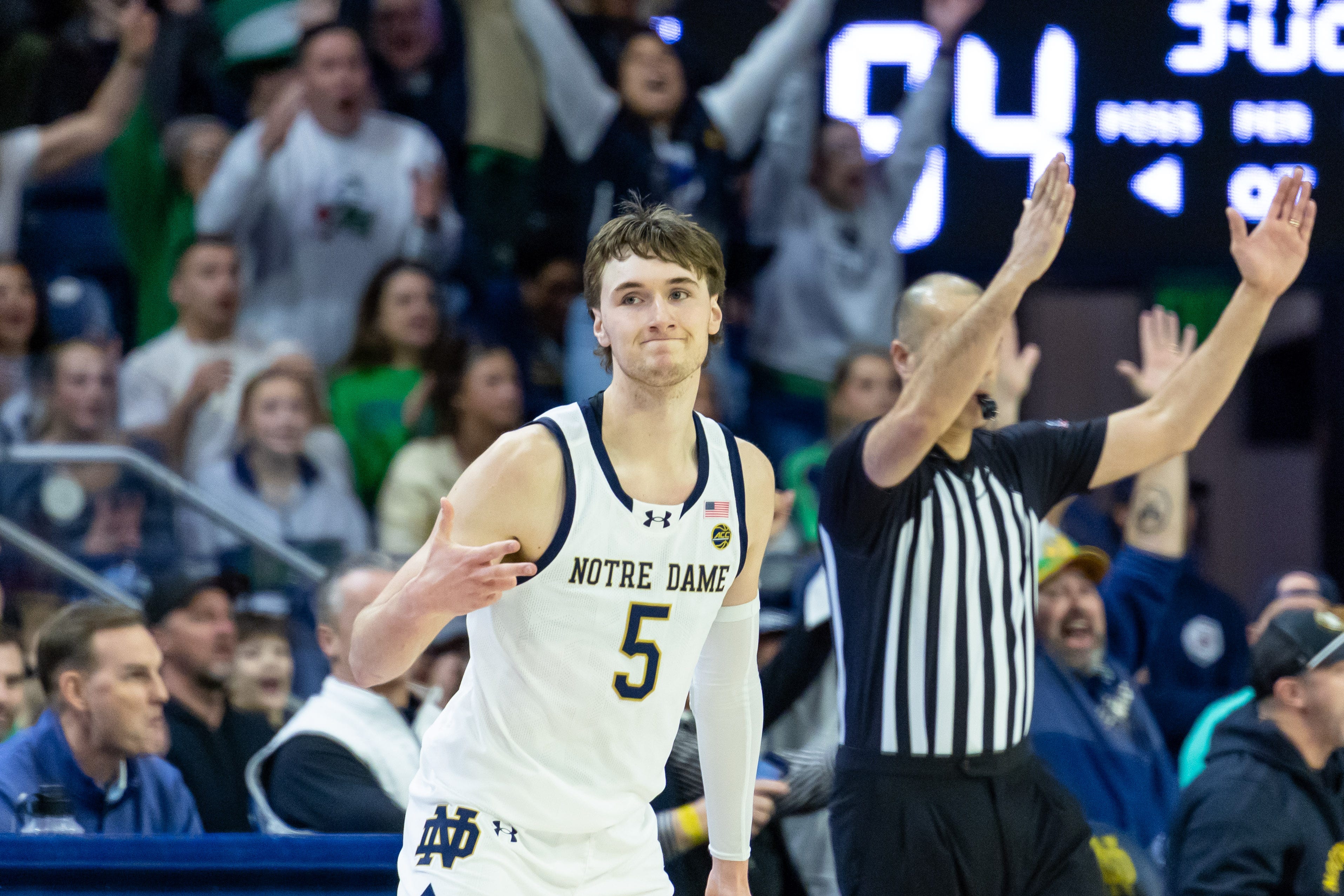Former Notre Dame rising guard Cole Certa finds new home at ACC rival