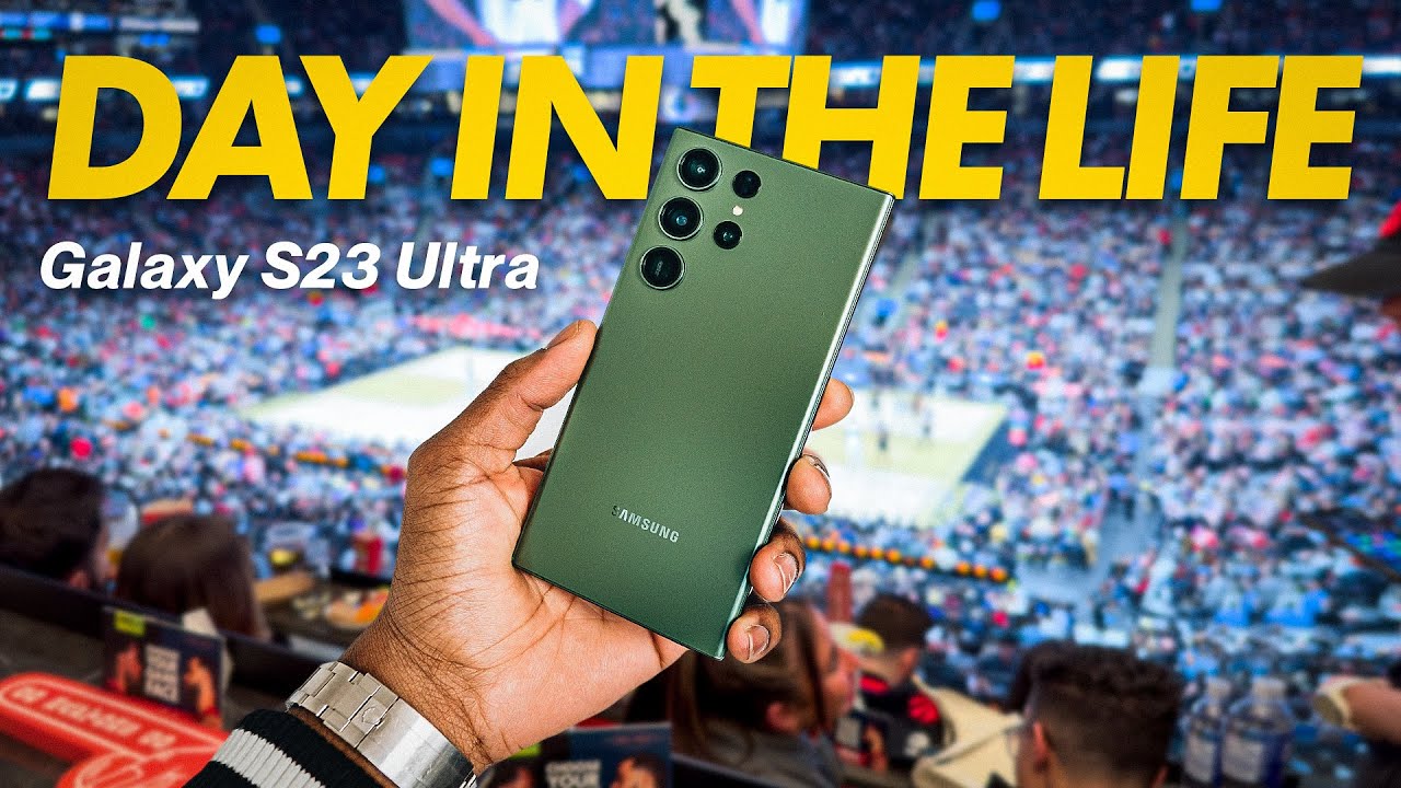 Samsung Galaxy S23 Ultra - Real day in the life review (battery ...