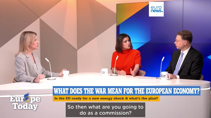 Europe today: EU Commissioner Dombrovskis weighs in on Iran war and Ukraine