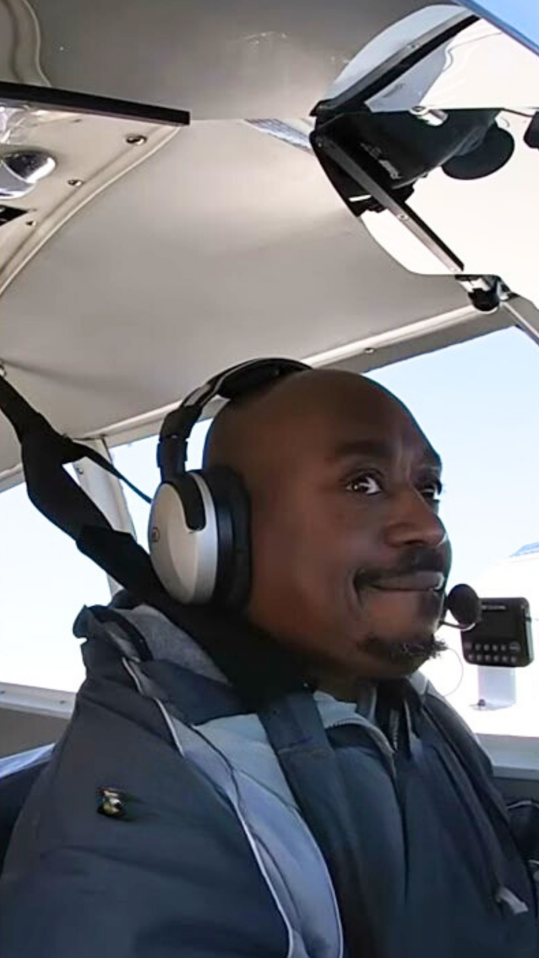 First instrument flight mastering avionics & wind control