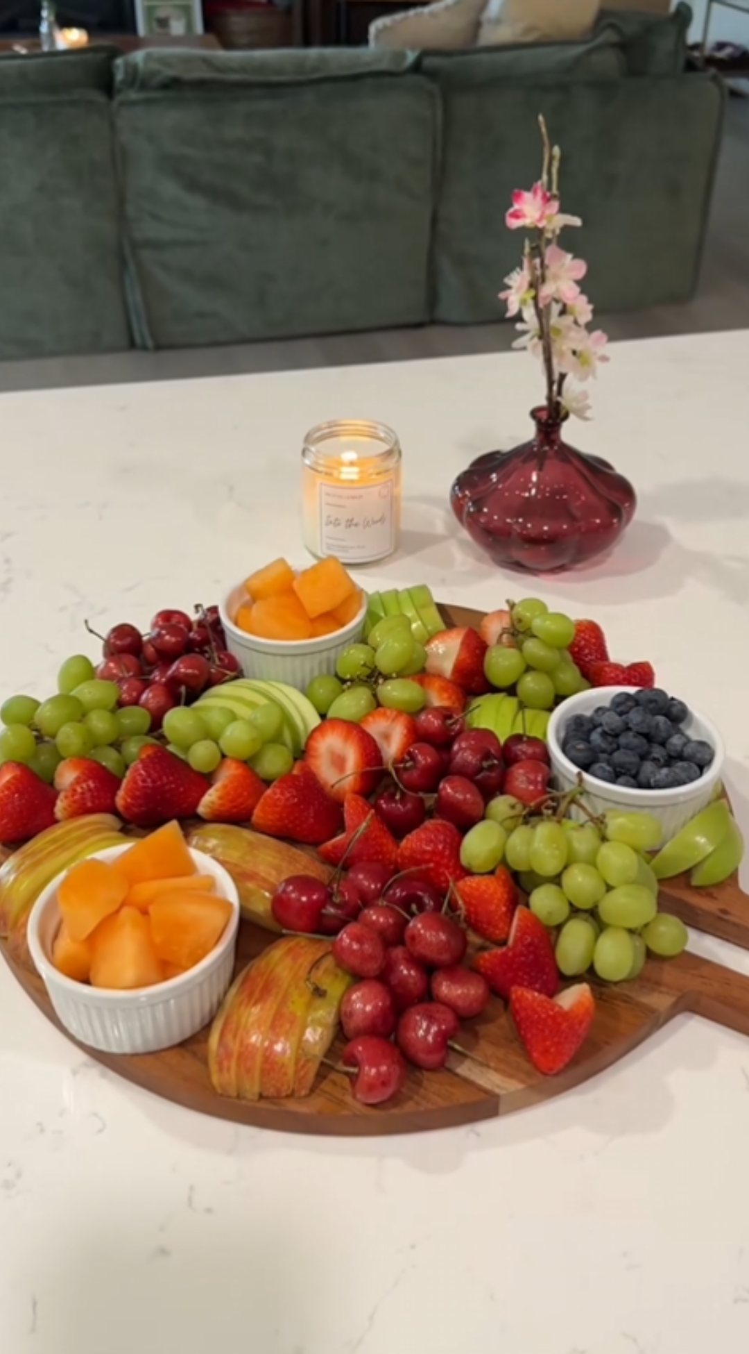 Make a Galentines Fruit Charcuterie Board Everyone Will Love