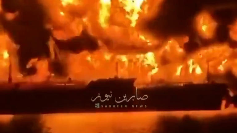 Iran destroys two oil tankers hundreds of miles from Strait of Hormuz