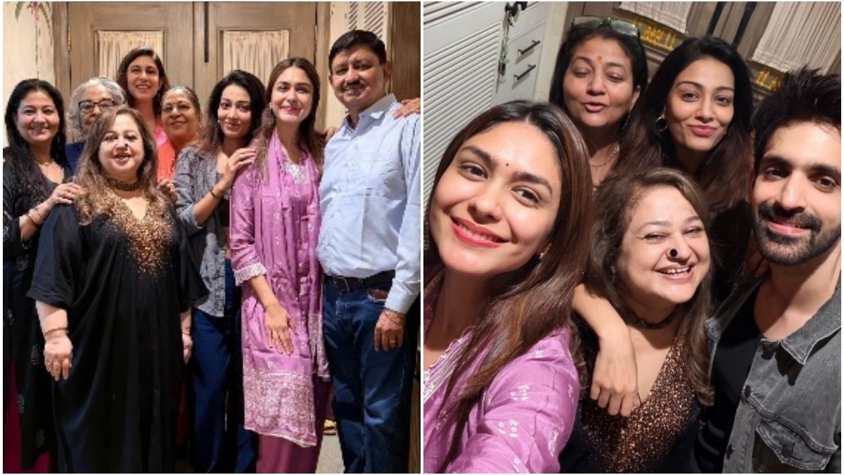 Mrunal Thakur's reunion with Kumkum Bhagya team sparks nostalgia. See pics
