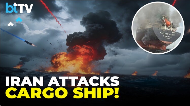 Thai cargo ship hit by projectiles near Strait of Hormuz, India ...