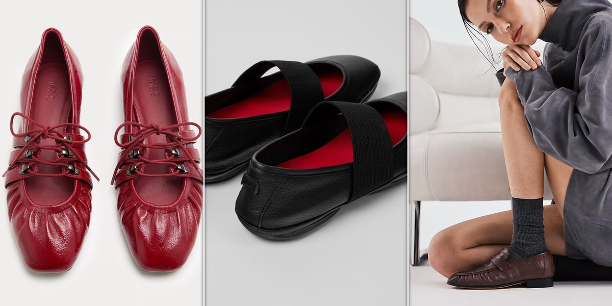 10 chic spring flats that actually survive the morning commute (without ...