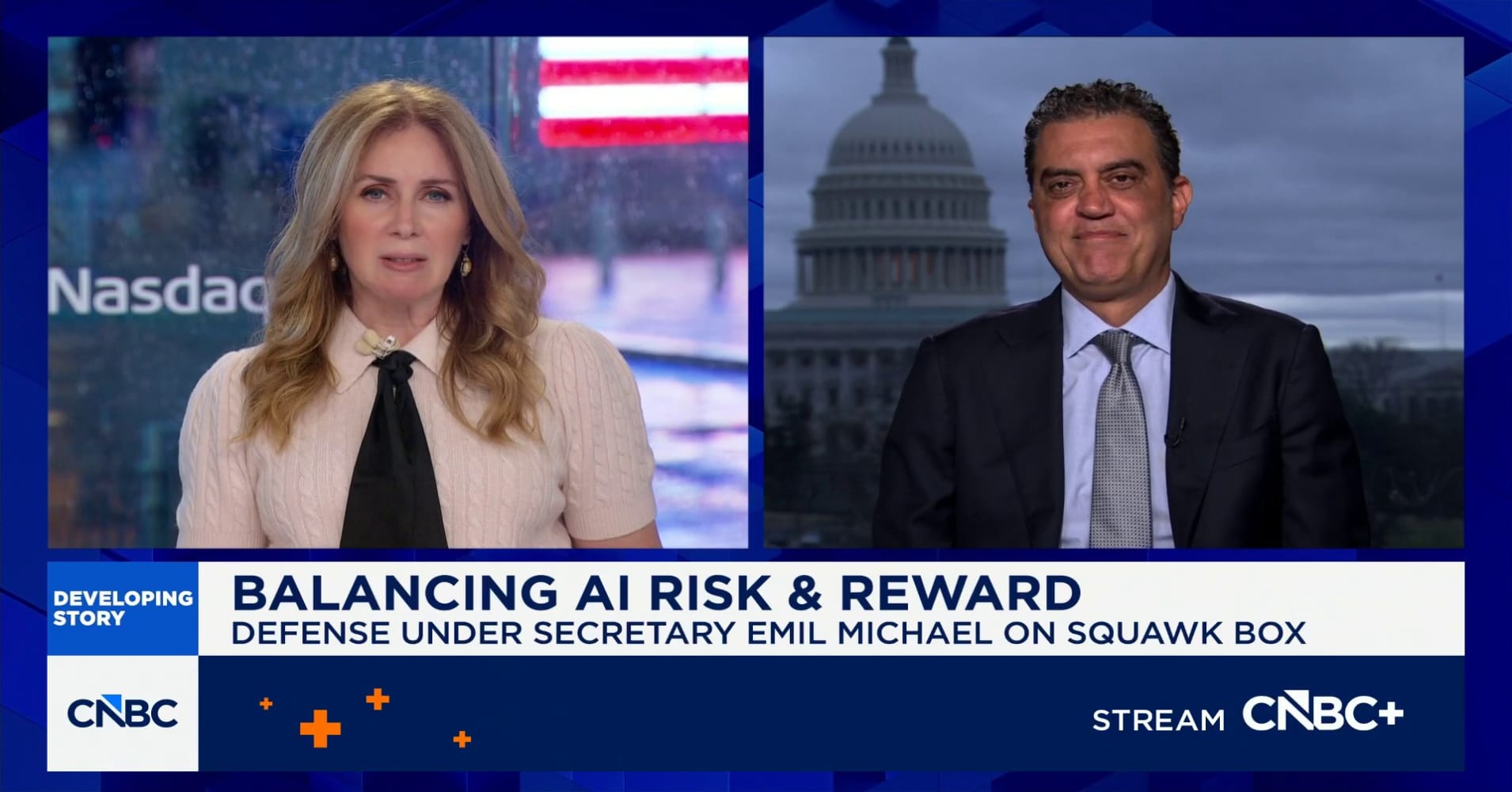 Watch CNBC's full interview with Department of Defense Undersecretary ...