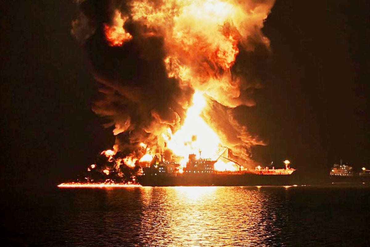 Explosive boats set Gulf tankers ablaze as shipping attacks escalate