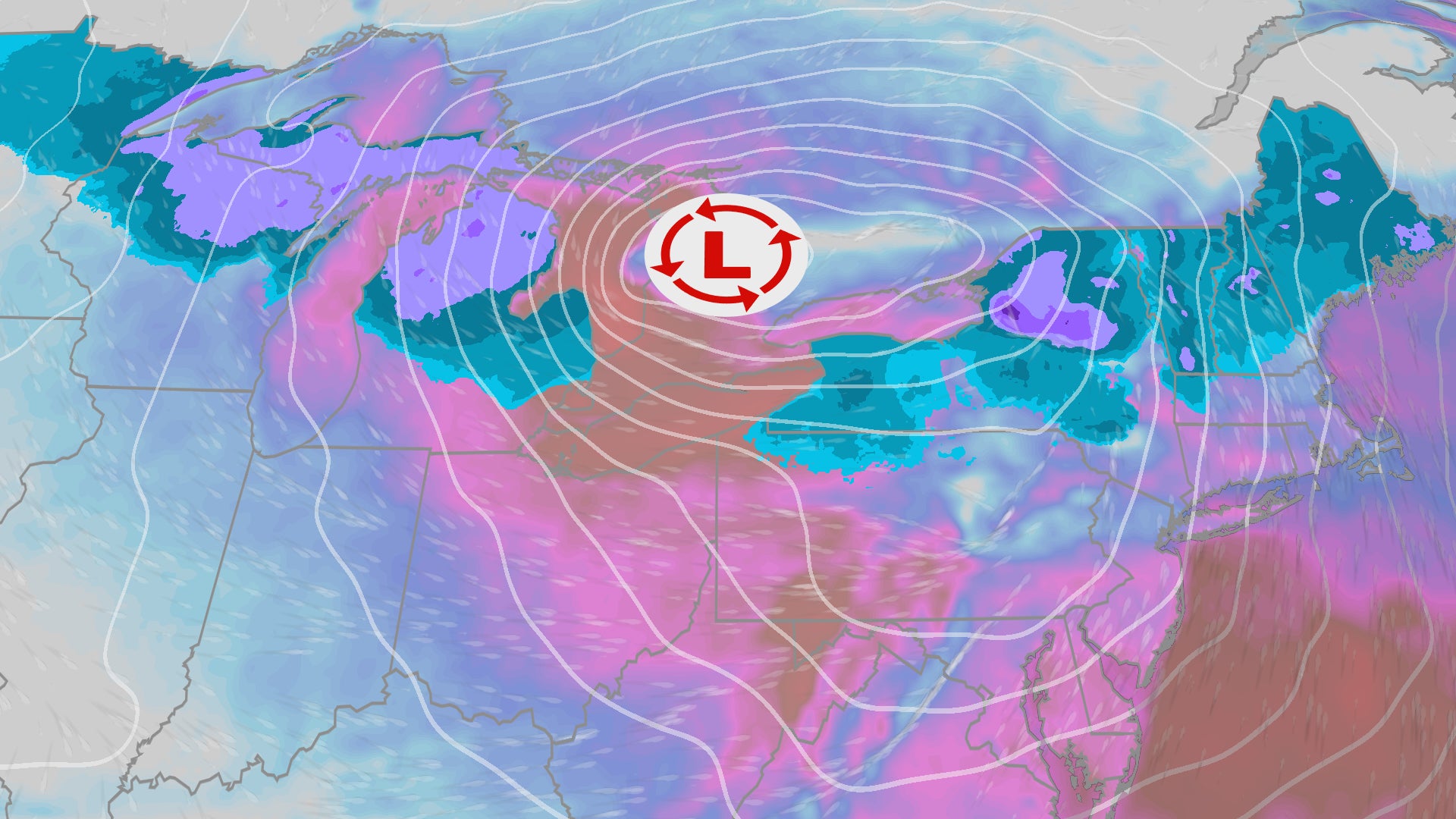 Clipper to bring gusty winds, snow to Great Lakes, Northeast