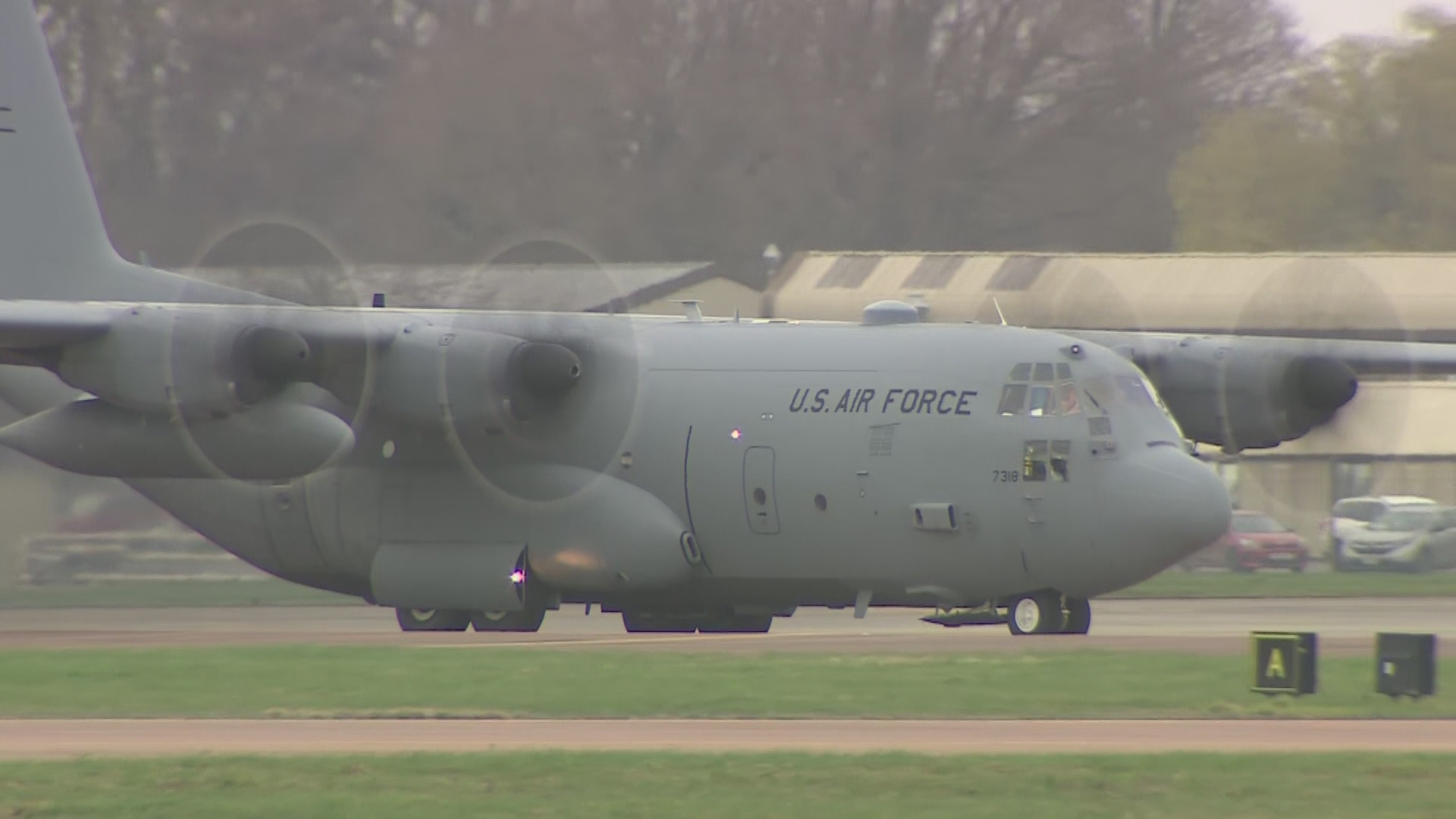US military plane remains stationed at RAF Fairford