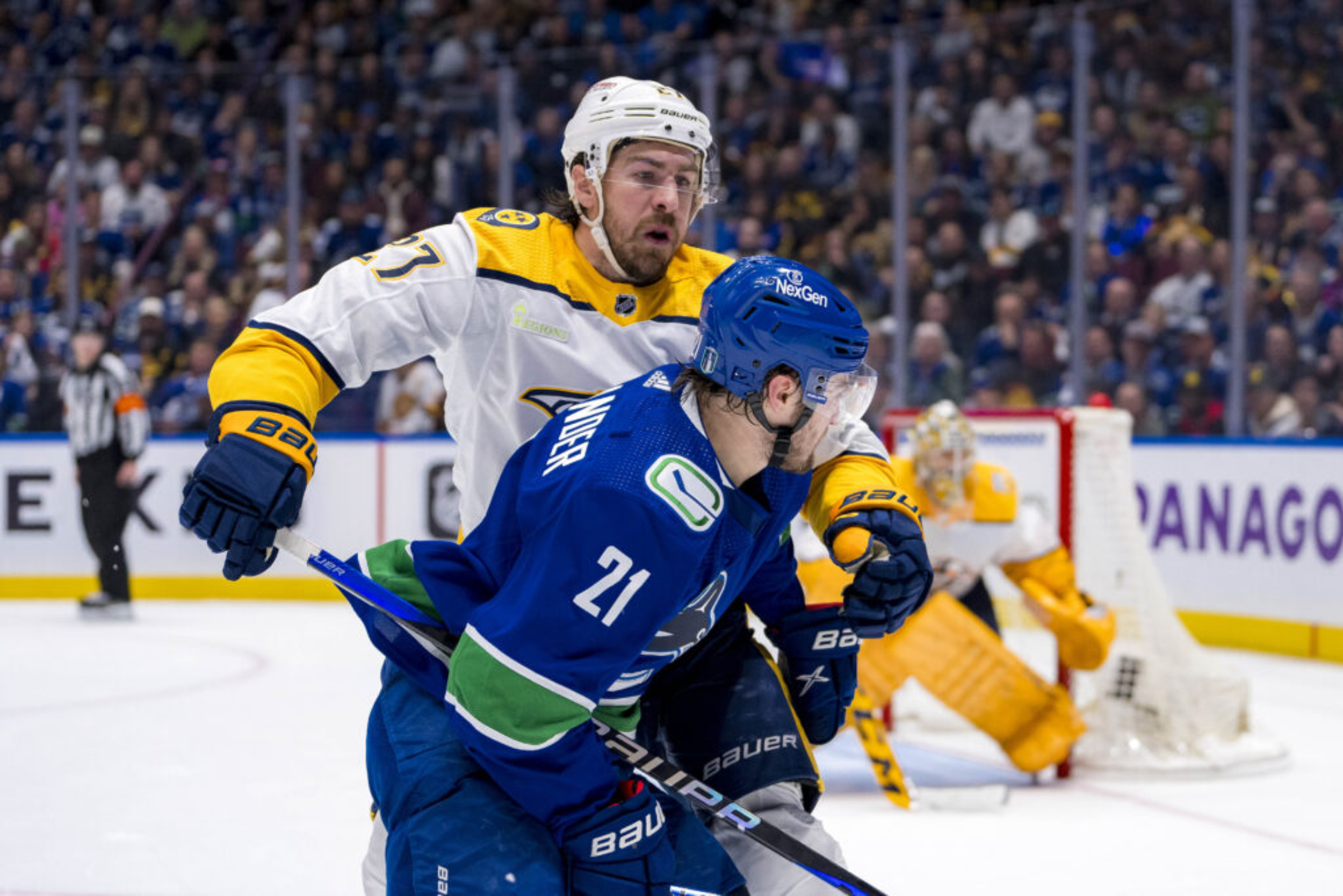 NHL Predictions: March 12th, Nashville Predators at Vancouver Canucks