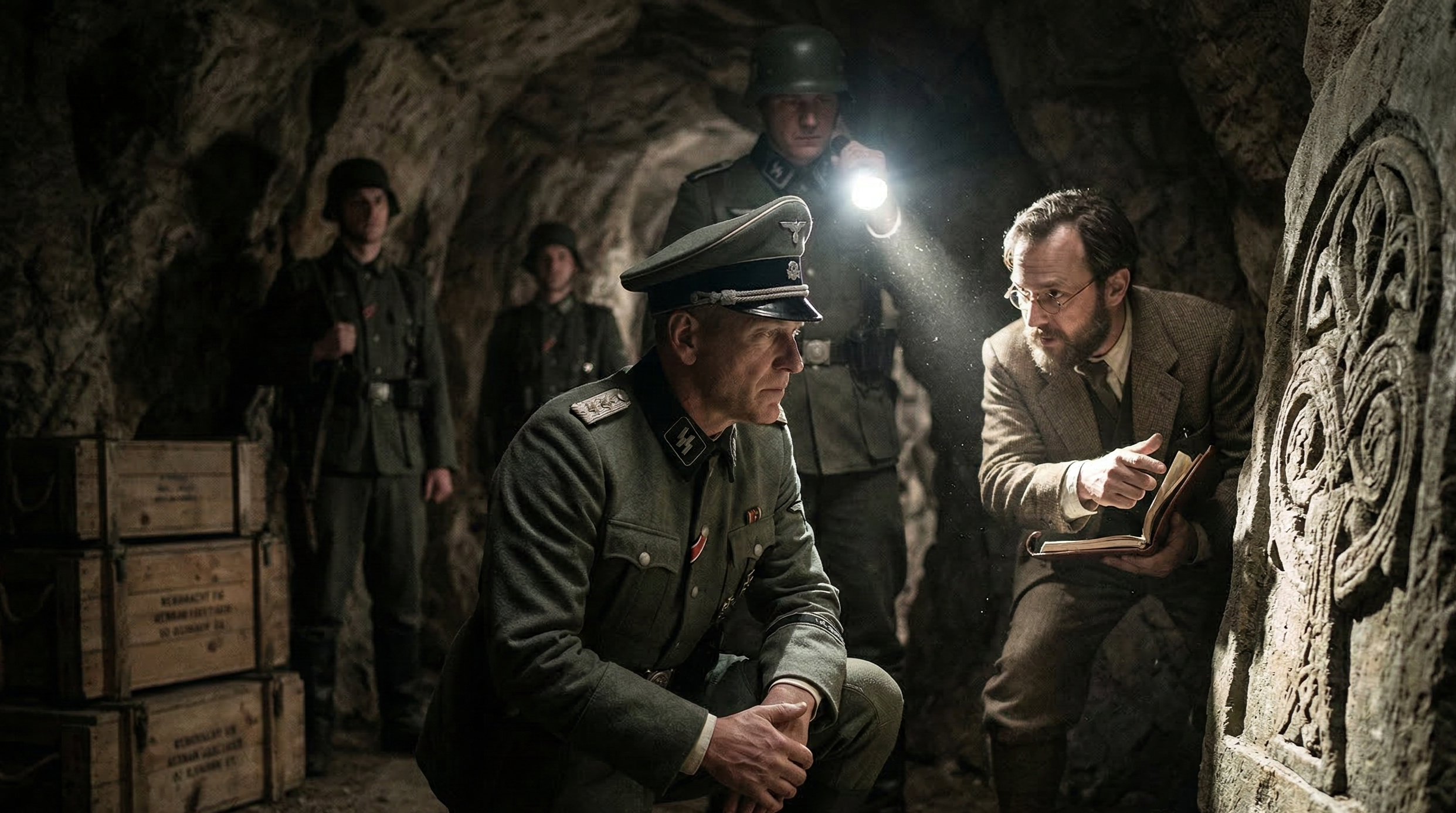 What happens when Nazis chase supernatural power