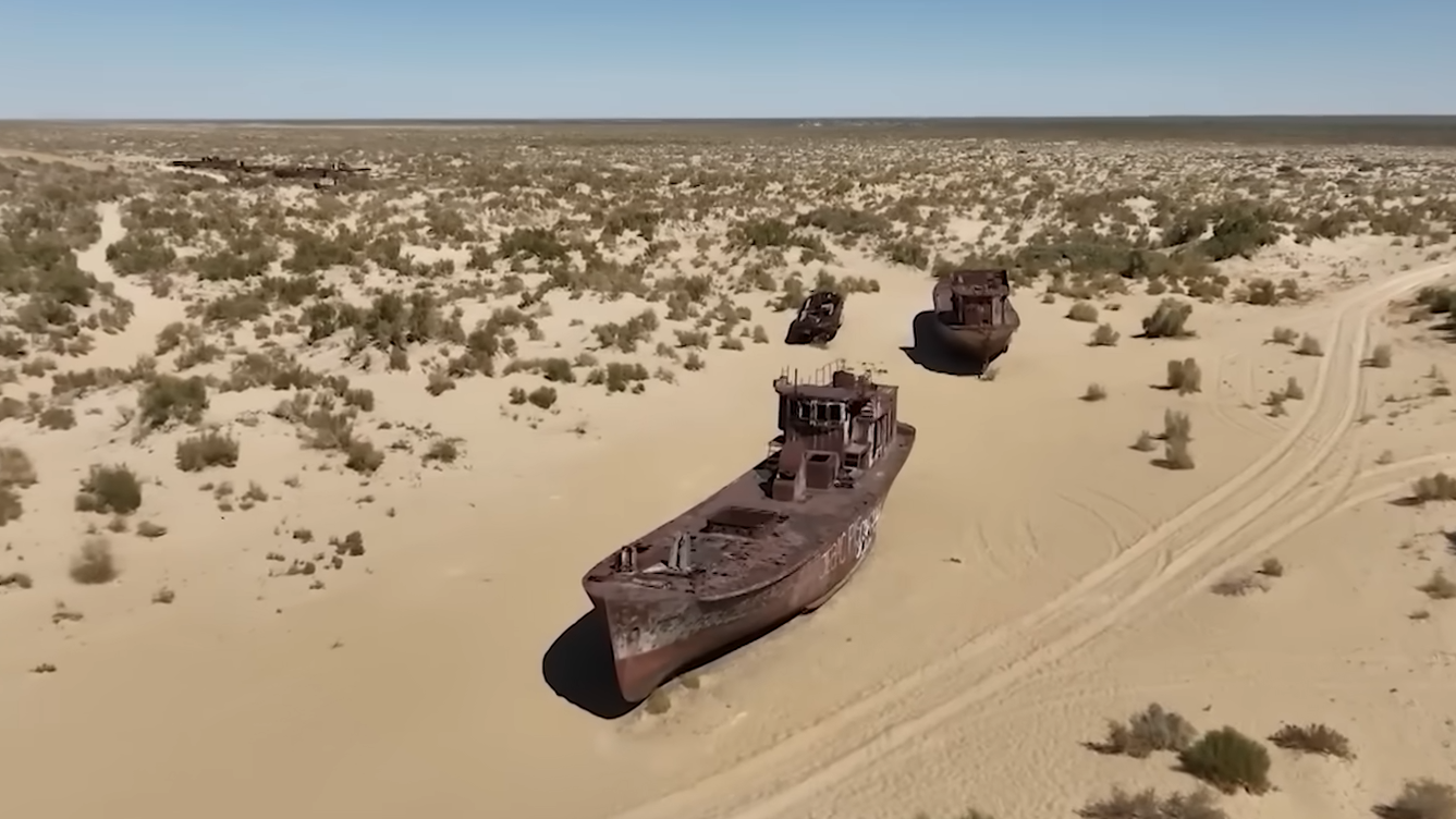 Satellite images revealed the impossible - an entire sea had vanished