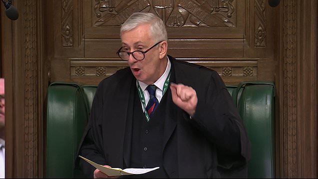 Speaker berates ministers for 'appalling behaviour towards Commons staff'