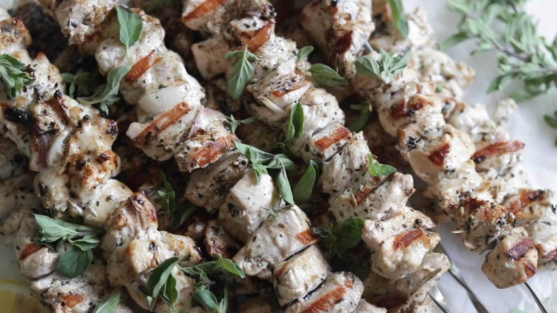 What happens when chicken marinates the Greek way