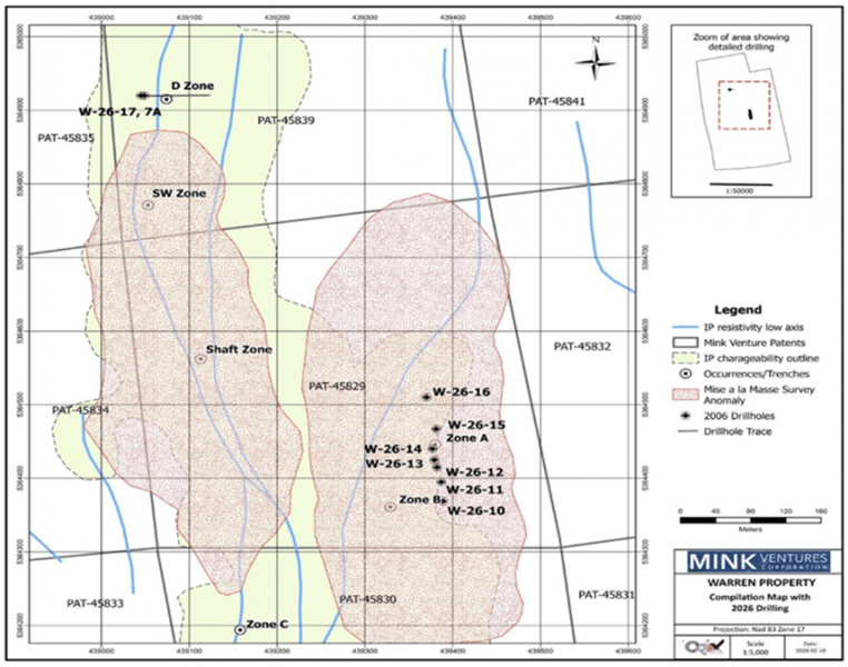 Mink Ventures defines nickel-copper massive sulphide mineralisation in ...