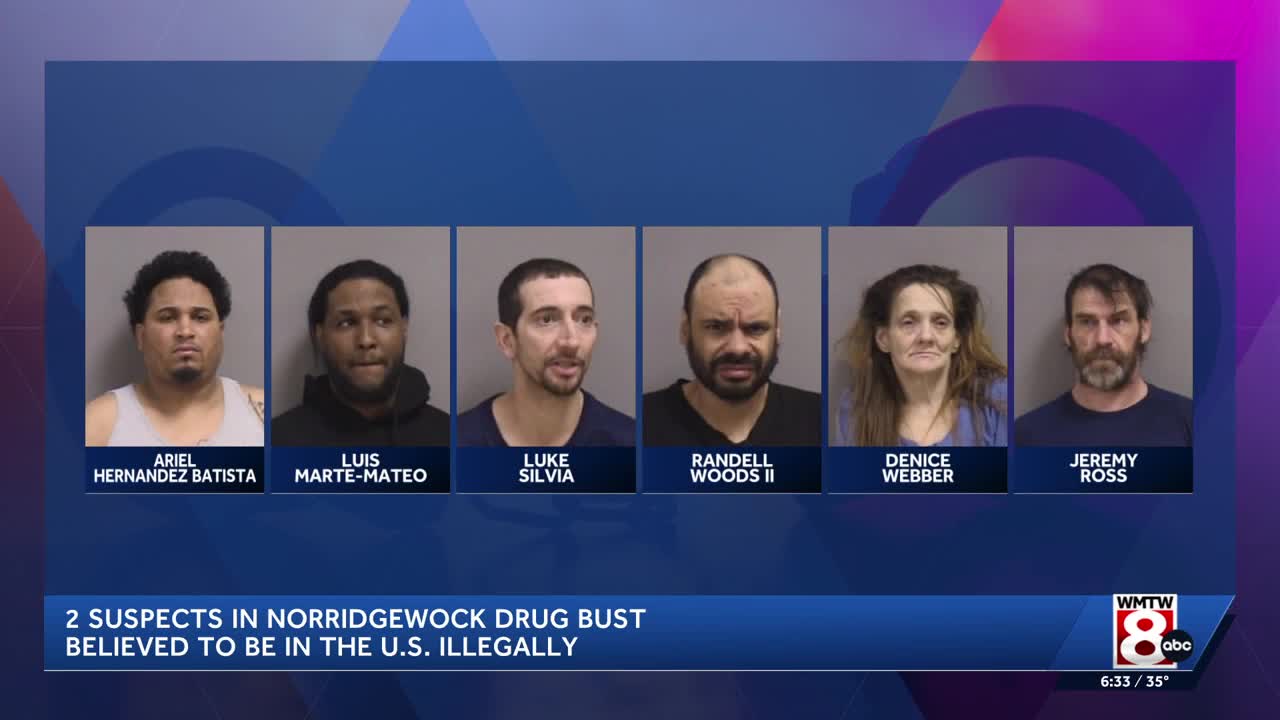 Six arrested in drug bust at Norridgewock home, including two believed ...