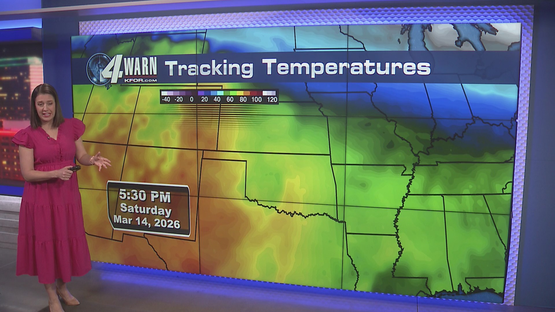 Emily Sutton tracks fire danger and big temp swings (3/12/26 6:15AM)
