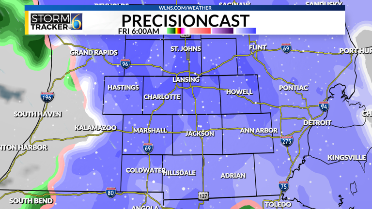 High winds and snow expected Friday