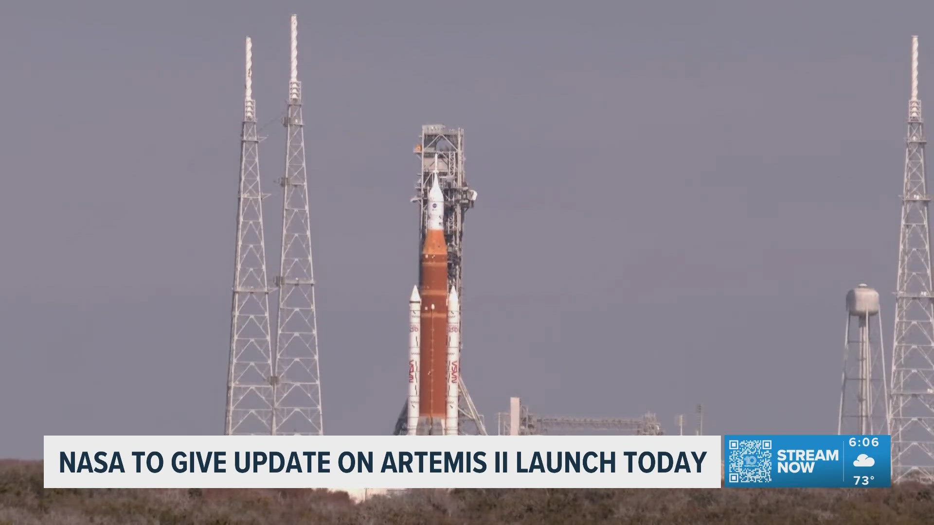 NASA to give an update on the Artemis II launch today
