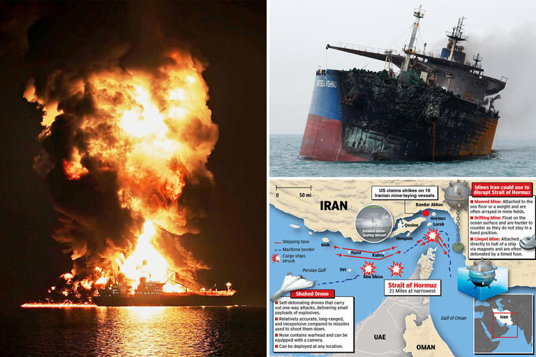 Oil prices surge above $100 per barrel after six ships attacked in ...