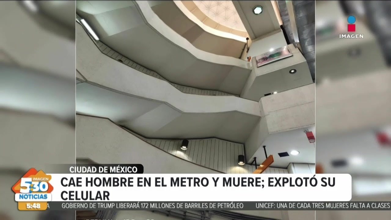 Hombre muere tras caer de una altura de 30 metros en la Línea 7 del ...