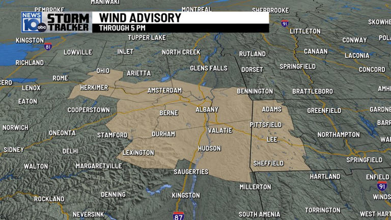 3/12/2026: Much colder & very windy