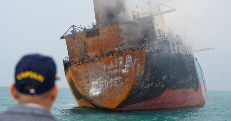 Three more ships struck in the Persian Gulf as Iran warns of oil prices ...