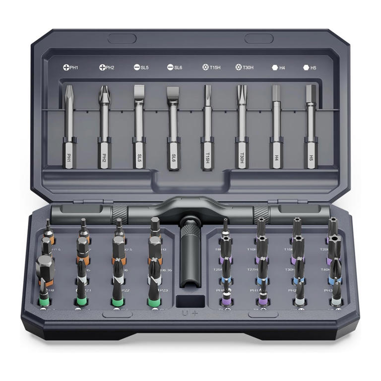 Amazon has a 42-piece ratcheting screwdriver set on sale for 50% off