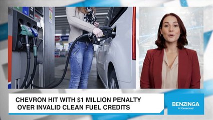 Chevron hit with $1M penalty