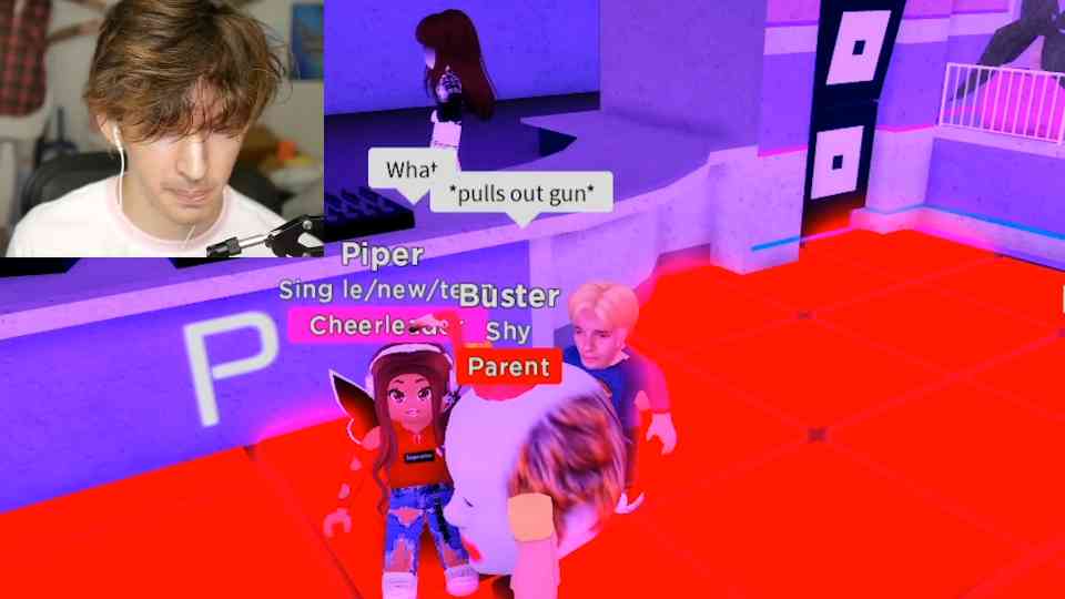 Flamingo And Justin Bieber Play Roblox
