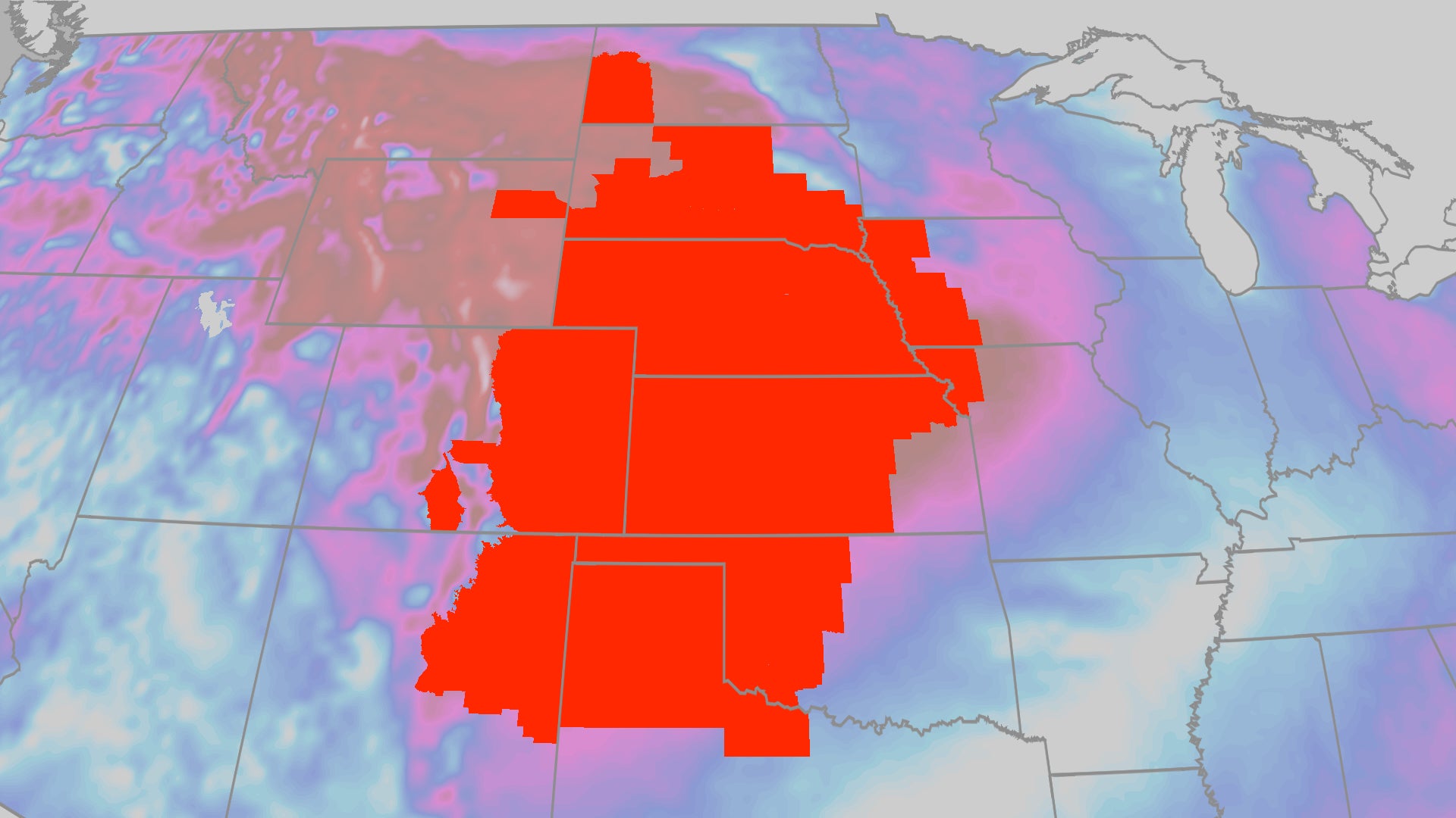 Gusty Winds, Low Humidity Creates High Fire Danger In Plains