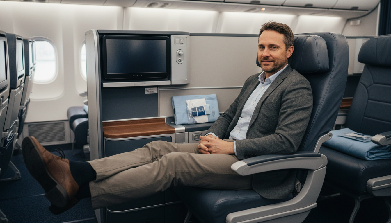 My crazy idea: Why I ditched premium economy for a basic seat