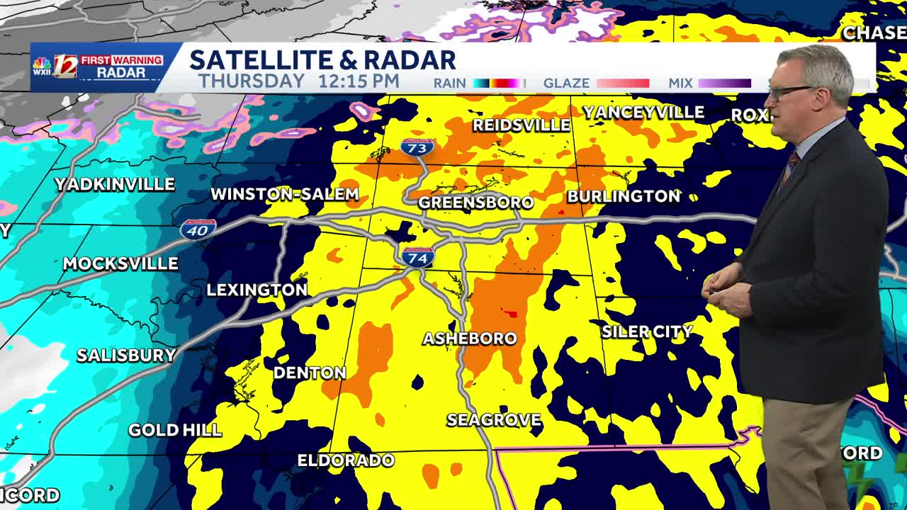 Rain ends quickly Thursday afternoon but chilly weather will remain in ...