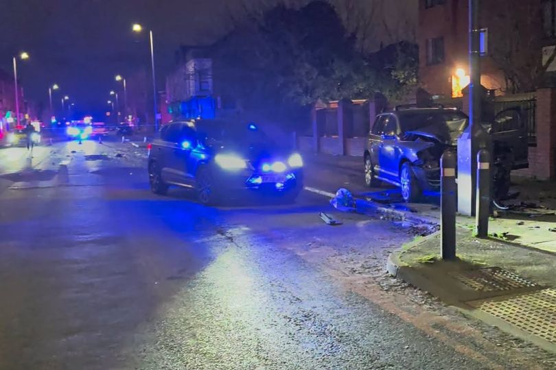 Suspect named after three injured in Bootle crash