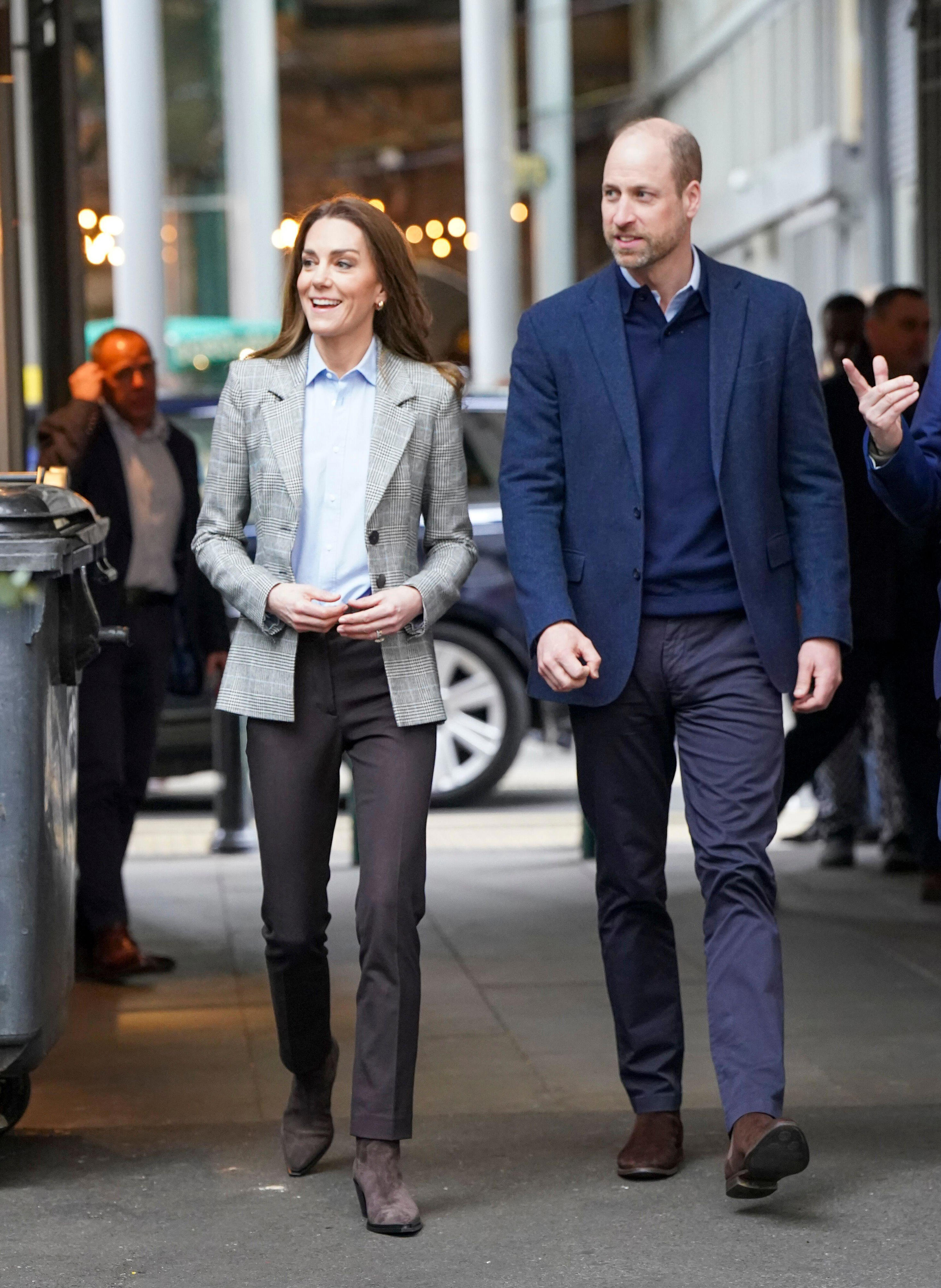 Princess Kate tries out menswear-inspired styles for a day in London
