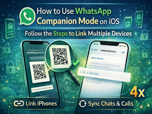 WhatsApp companion mode on iPhone: How to link multiple iOS devices to ...
