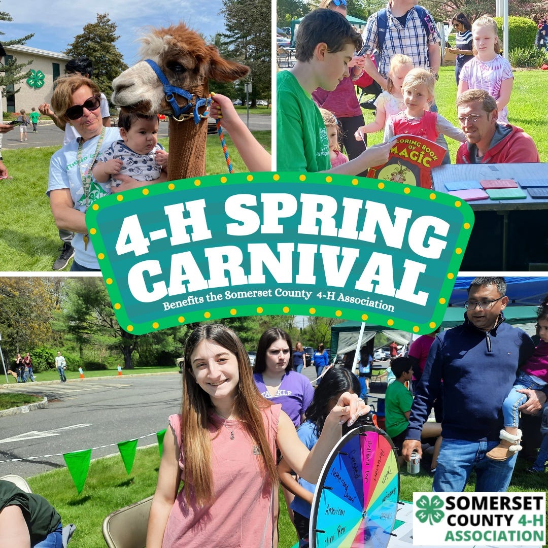 Somerset County 4-H spring carnival returns April 26 in Bridgewater
