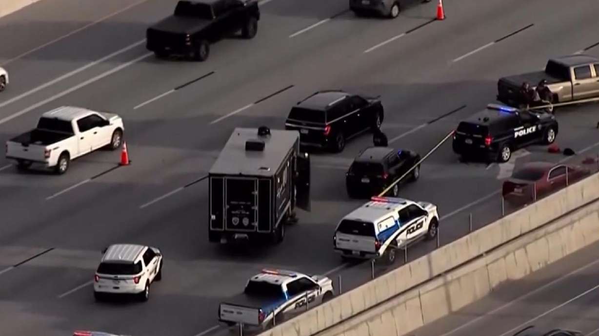 Man shot by police on I-15 dies; car was stopped in apparent drug ...