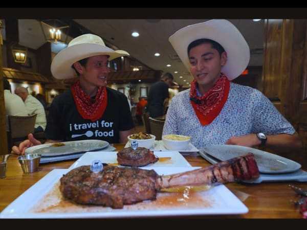 YouTube star Mark Wiens gets a taste of Texas at iconic Houston steakhouse
