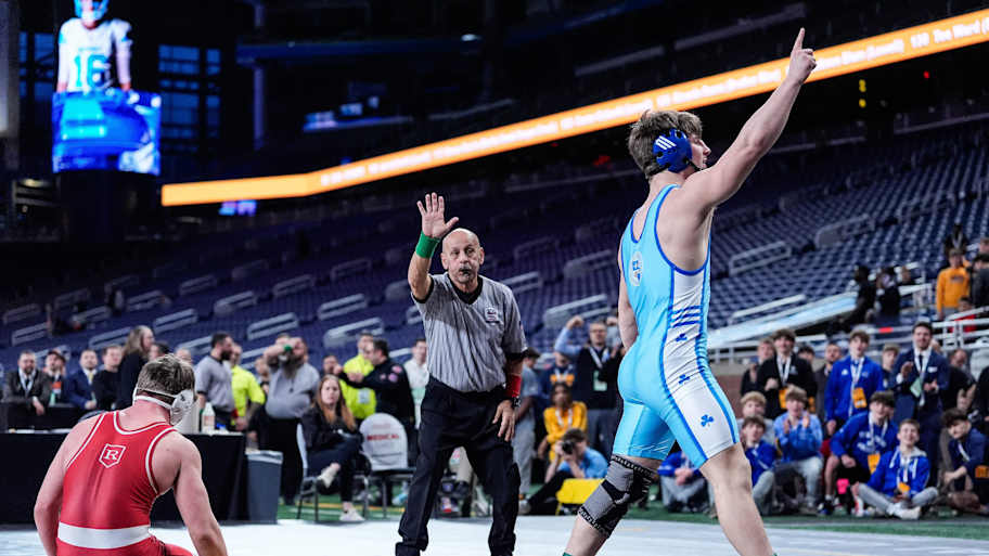 Michigan high school state wrestling division 1 individual tournament ...