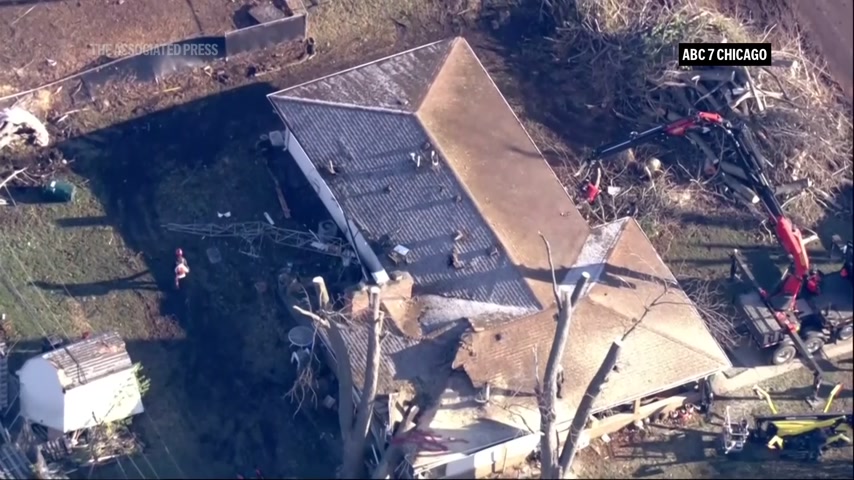 Tornadoes kill 2 in northwestern Indiana and raze buildings in Kankakee ...