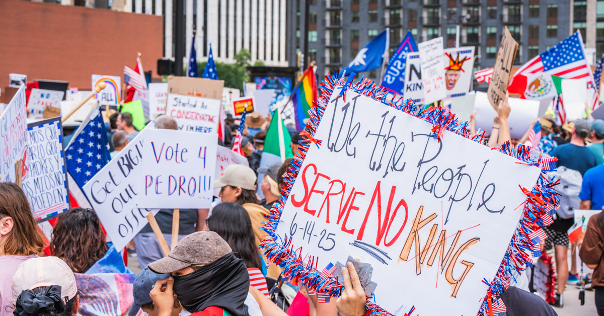 'No Kings' is back for a third nationwide protest. Here's when it is ...