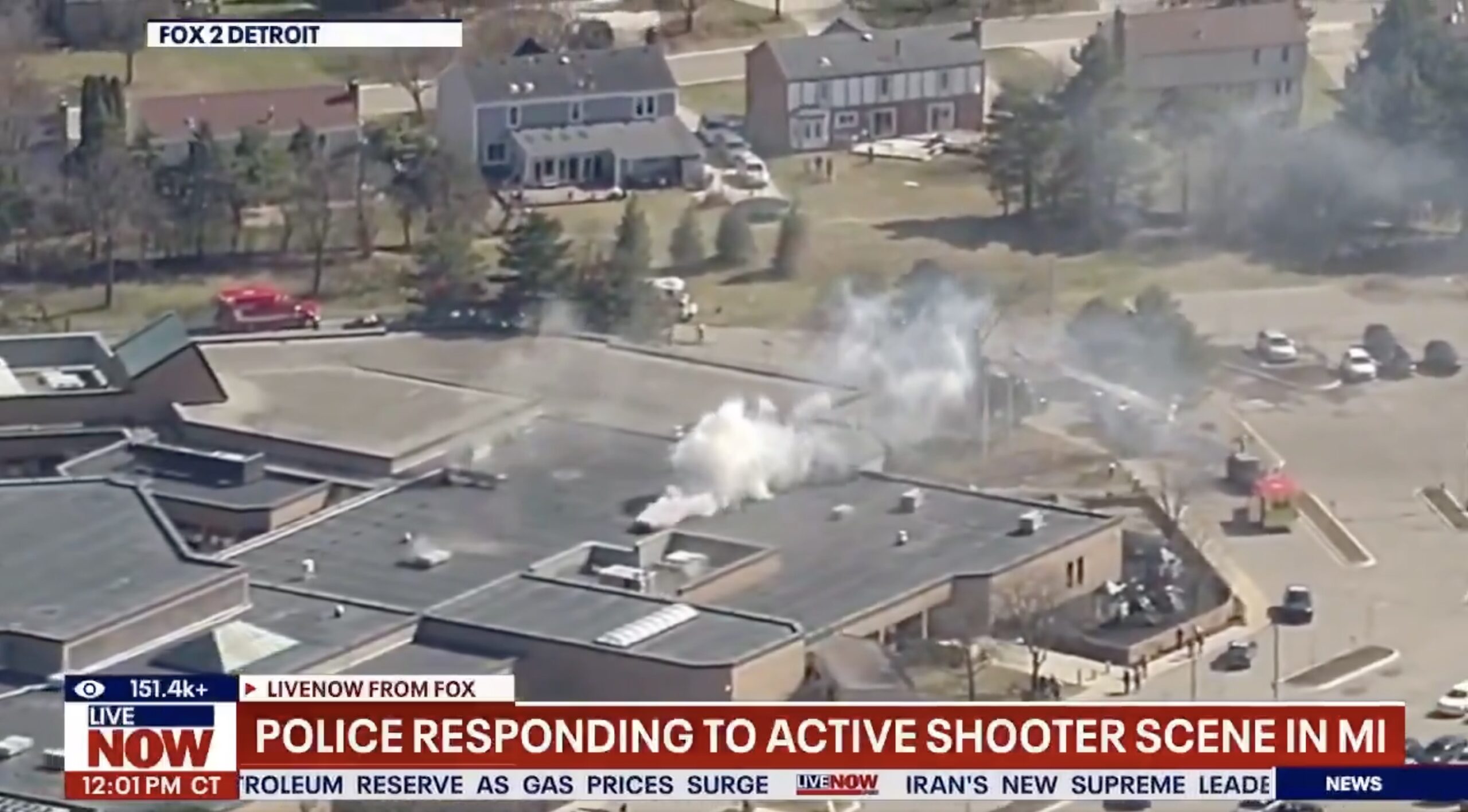 Just in: Active shooter reported at Michigan synagogue after car ...
