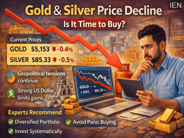 Gold and silver prices fall: Is this the right time for investors to buy?