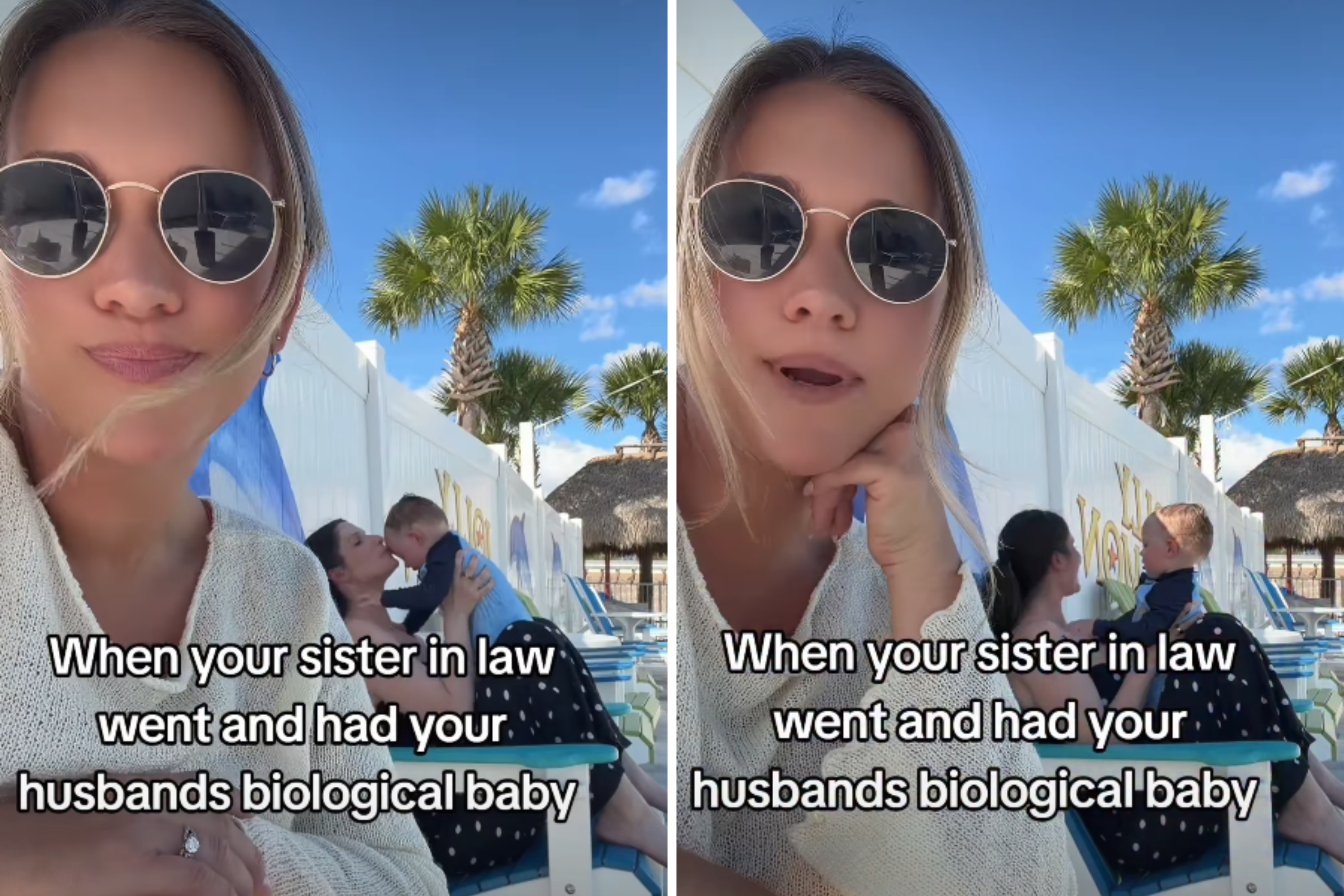 Woman reveals how sister-in-law had her husband's biological baby